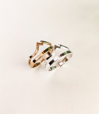 Bague montagne ajustable - Dent d'Oche