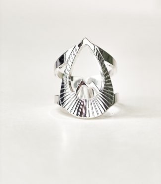 Bague montagne ajustable - Solstice L