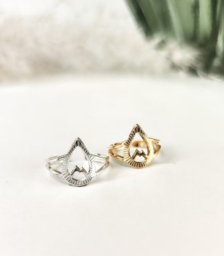 Bague montagne ajustable - Solstice M