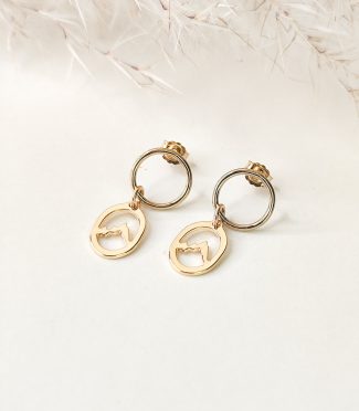 Boucles d'oreilles montagne ania - Nantillon