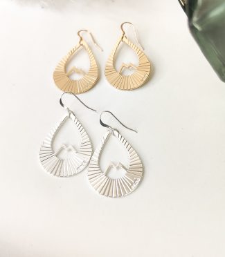 Boucles d'oreilles montagne - Solstice L