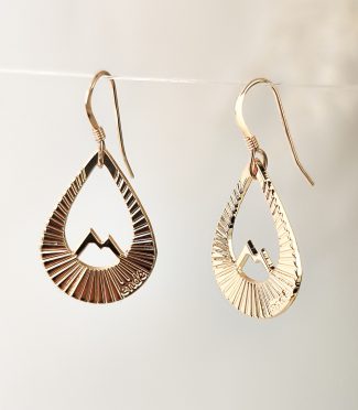 Boucles d'oreilles montagne - Solstice M