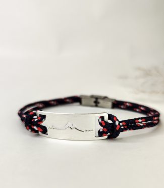 Bracelet montagne homme corde - Dente d'occhi