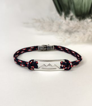 Bracelet montagne homme corde - Liomaz