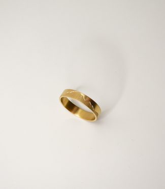Alliance Montagne Homme Or 18 carats ou Argent - Éclat - Mont blanc