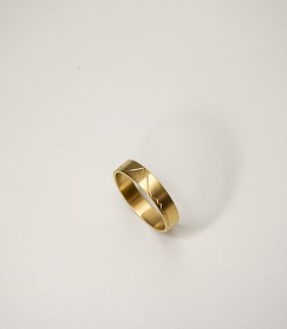 Alliance Montagne Homme Or 18 carats ou Argent - Horizon - Dent d'Oche