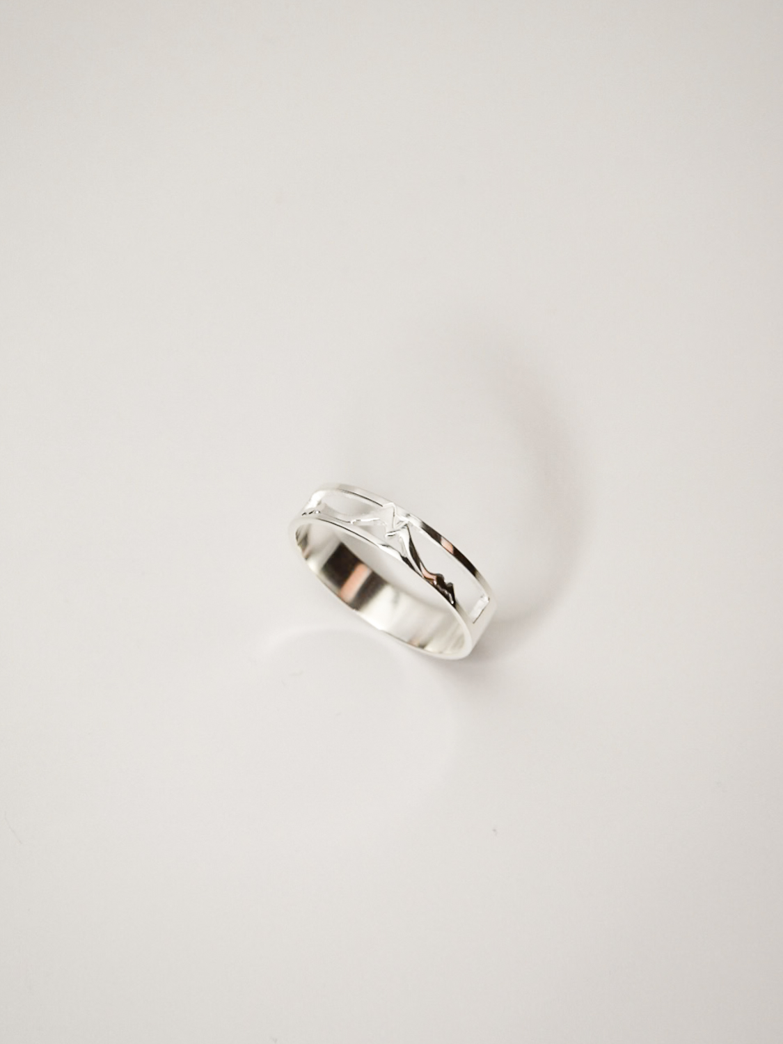 Alliance Montagne Homme Or 18 carats ou Argent - Idylle - Dent d'Oche – Image 5