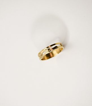 Alliance Montagne Femme Or 18 carats ou Argent - Idylle - Mont blanc