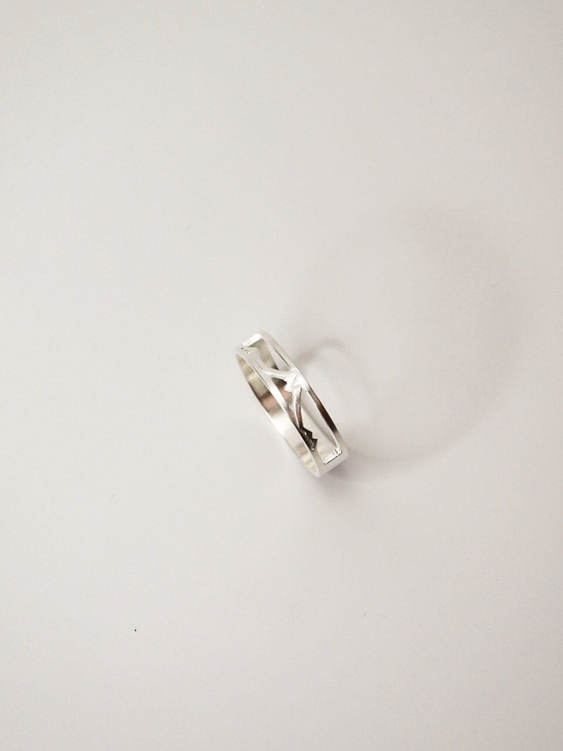 Alliance Montagne Homme Or 18 carats ou Argent - Idylle - Dent d'Oche – Image 4