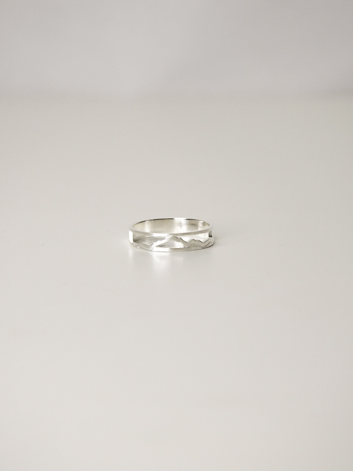 Alliance Montagne Homme Or 18 carats ou Argent - Idylle - Mont blanc – Image 5