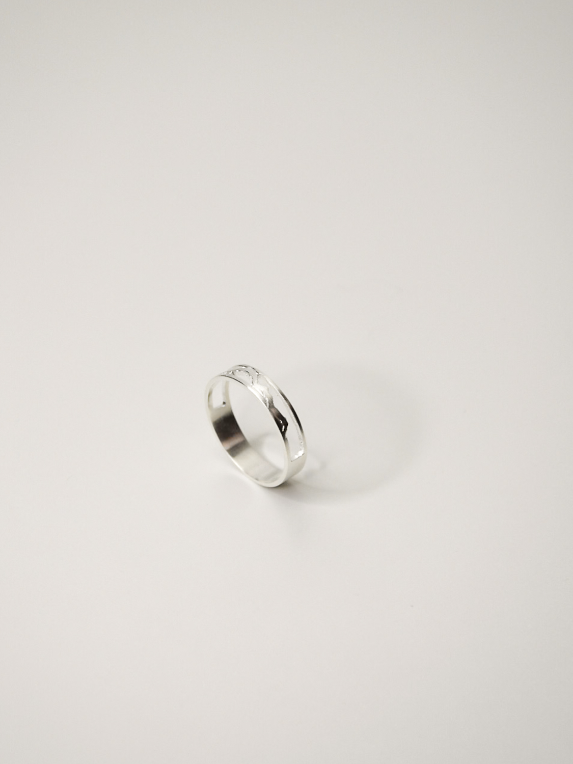 Alliance Montagne Homme Or 18 carats ou Argent - Idylle - Mont blanc – Image 6
