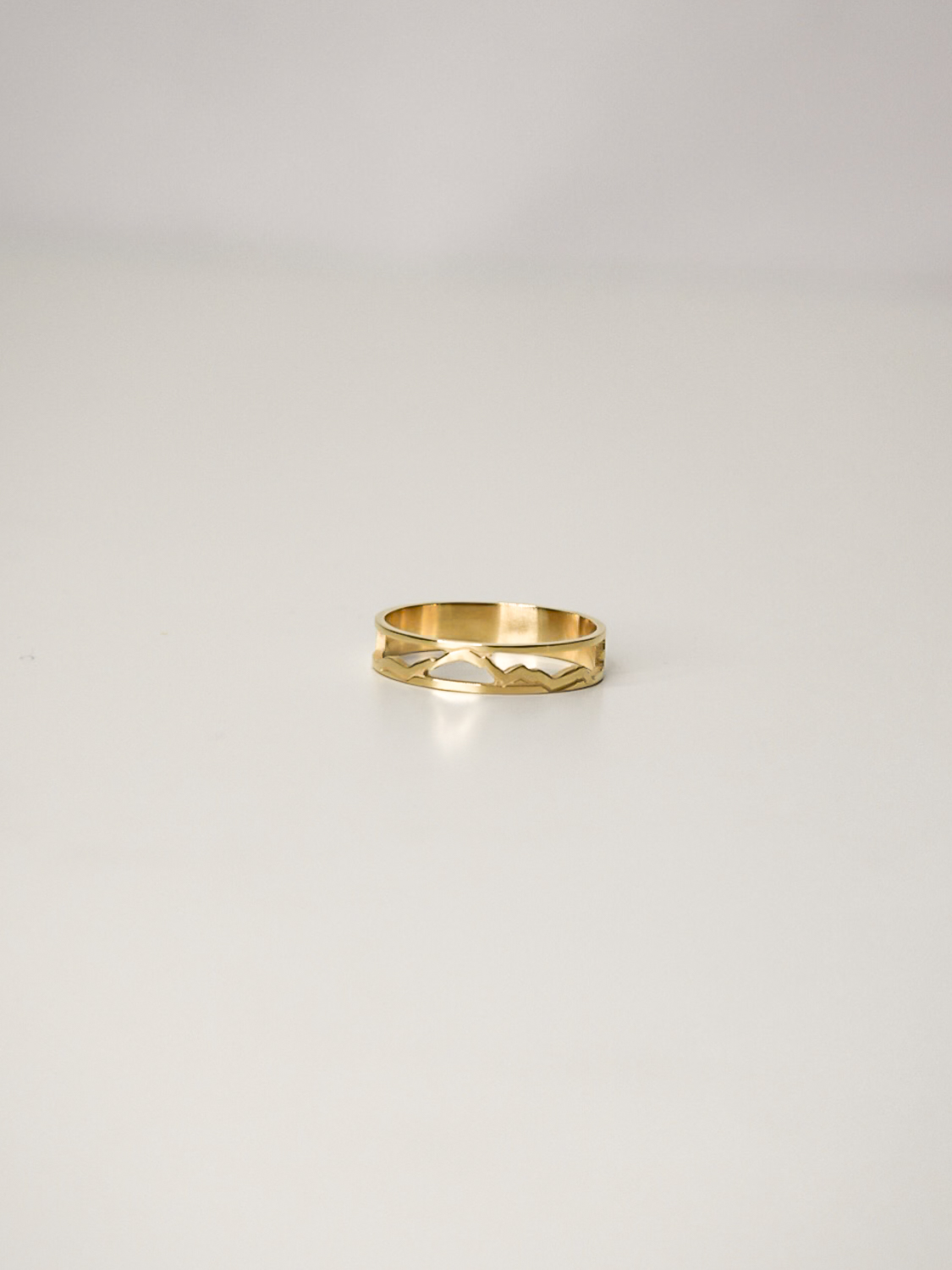 Alliance Montagne Homme Or 18 carats ou Argent - Idylle - Mont blanc – Image 3