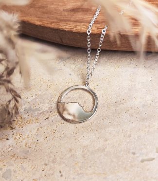 Collier montagne personnalisable femme Argent 925 - Mont Blanc