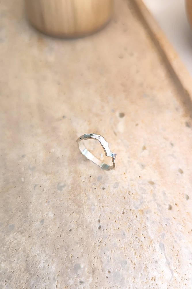 Alliance Montagne Femme pavée d'un diamant - Osmose Mont Blanc – Image 6