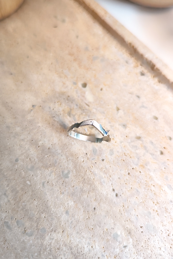 Alliance Montagne Femme pavée d'un diamant - Osmose Mont Blanc – Image 5