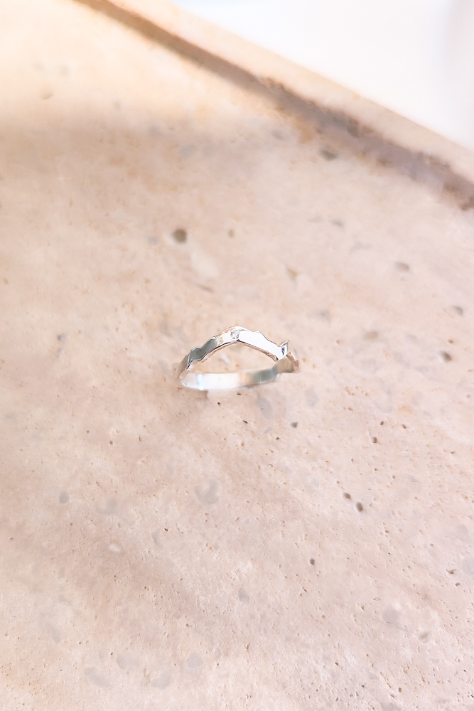 Alliance Montagne Femme pavée d'un diamant - Osmose Mont Blanc – Image 2