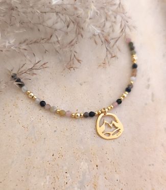 Collier montagne pierre naturelle - Catalena