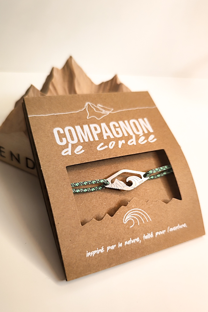 Bracelet Endé Sport Acier inoxydable – Montagne & Vague