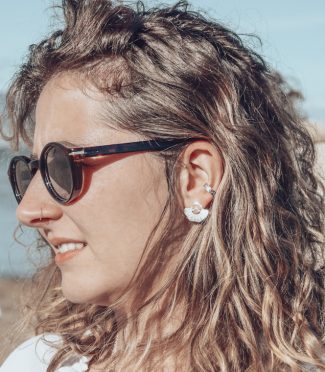 Boucle d'oreilles puce montagne - Miaura