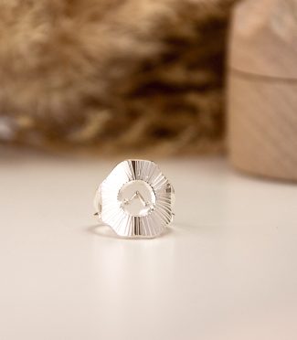 Bague montagne ajustable - Aura M