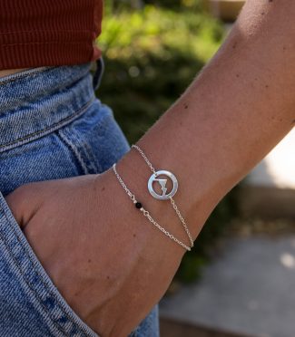 Look exclusif bracelet Nimiaz S & bracelet pierre naturelle